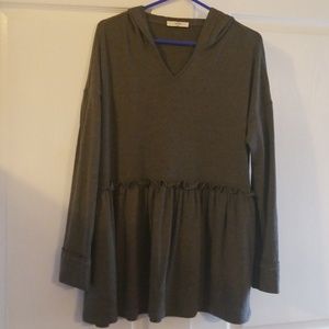 New Womens hooded tunic